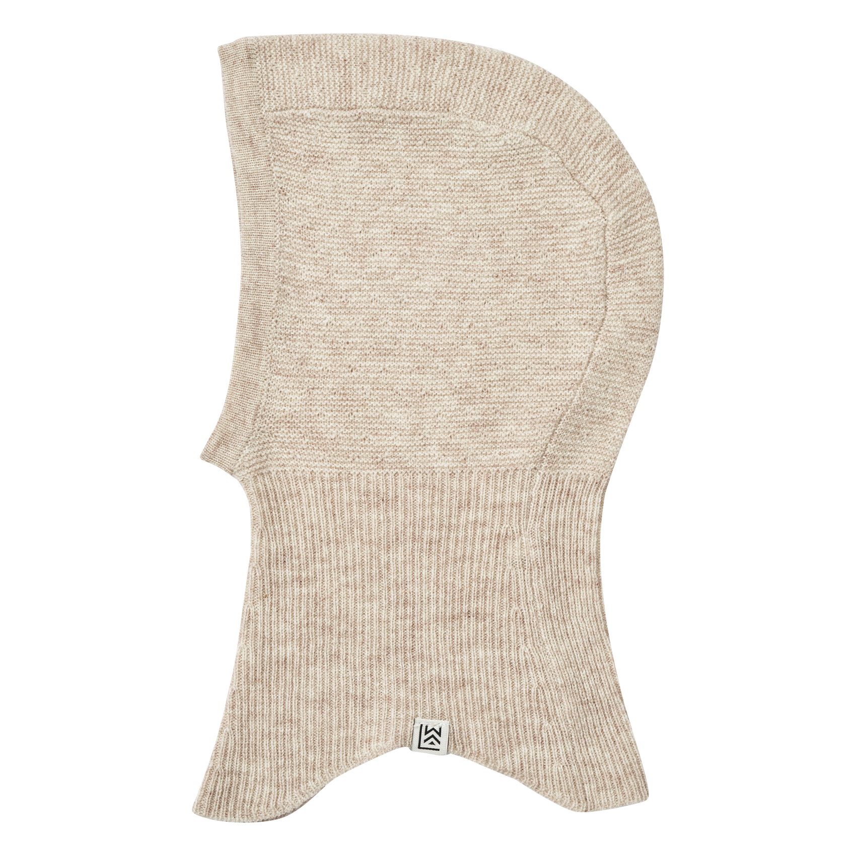 ARIAN - Cagoule en coton bio et laine recyclée | Beige