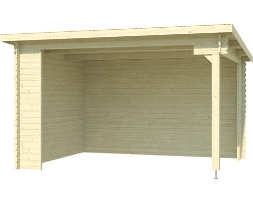 Gazebo Outdoor Life Buffalo 380 x 275 cm naturel