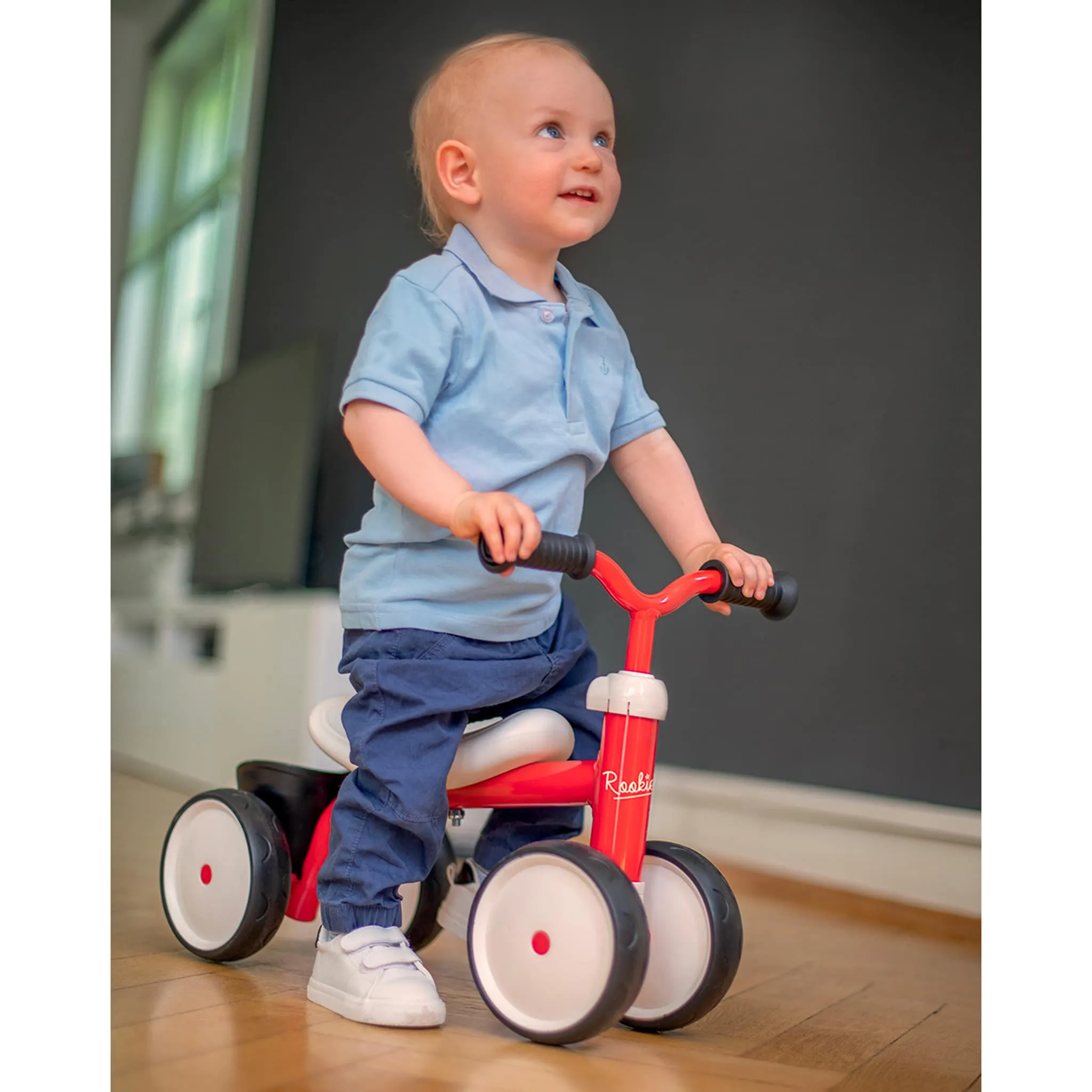 Smoby Bicyclette 4 Roues Rouge
