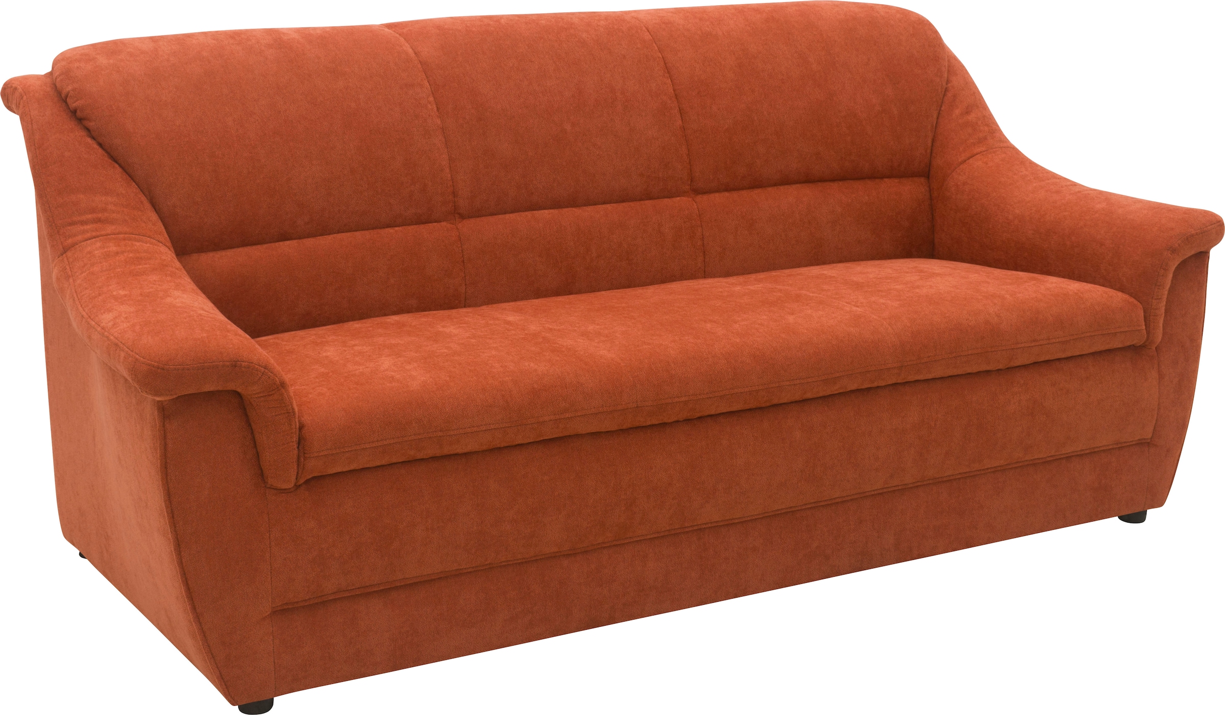 DOMO collection 3-Sitzer »Lale, zeitloses und komfortables Sofa, bequeme Armlehnen, Breite 185cm«