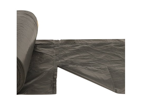 VIDAXL - Sacs poubelles avec cordons 150 pcs noir 240 l