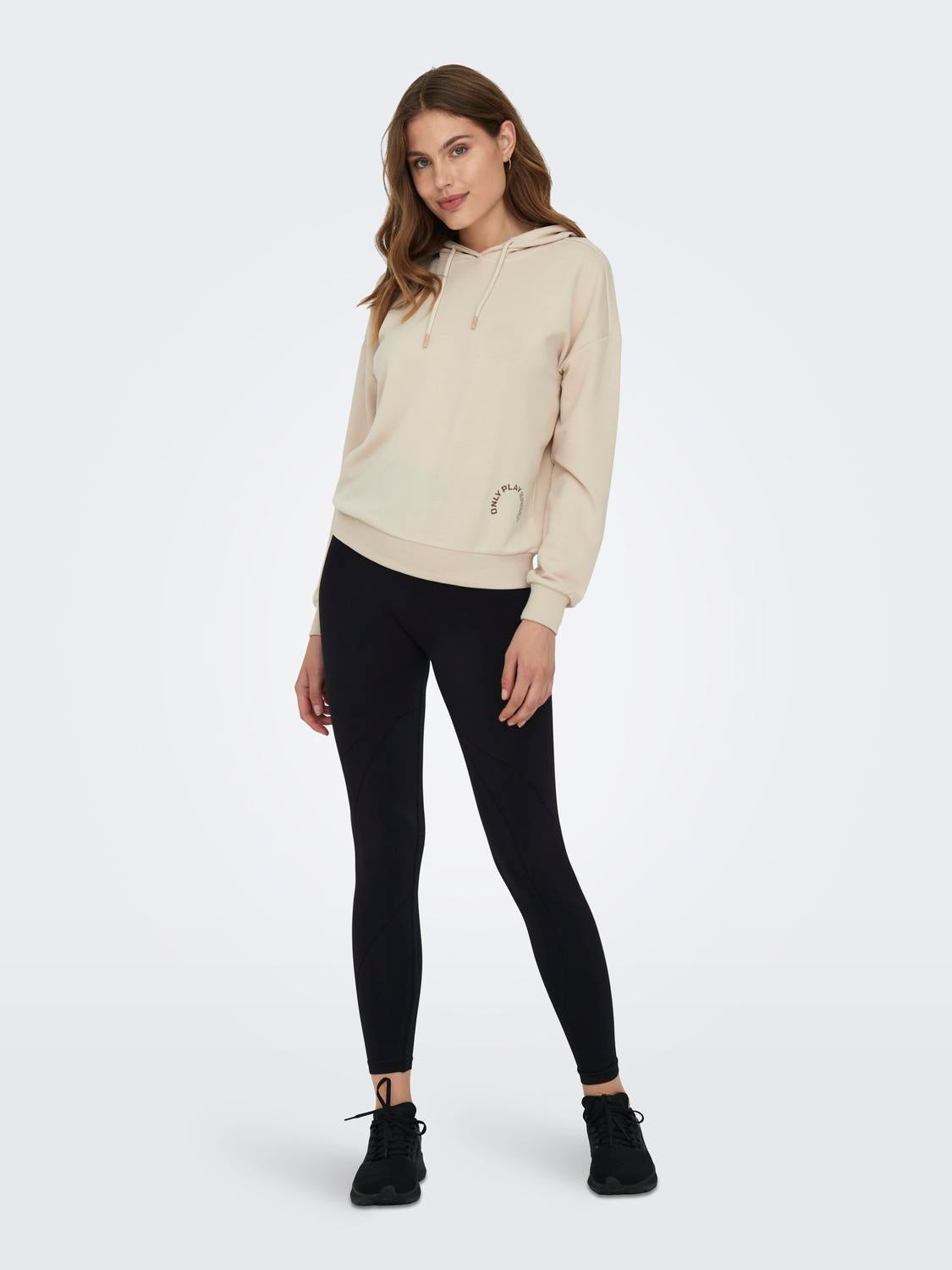 ONPSALLI Hohe Taille Enger Schnitt Sportleggings Black