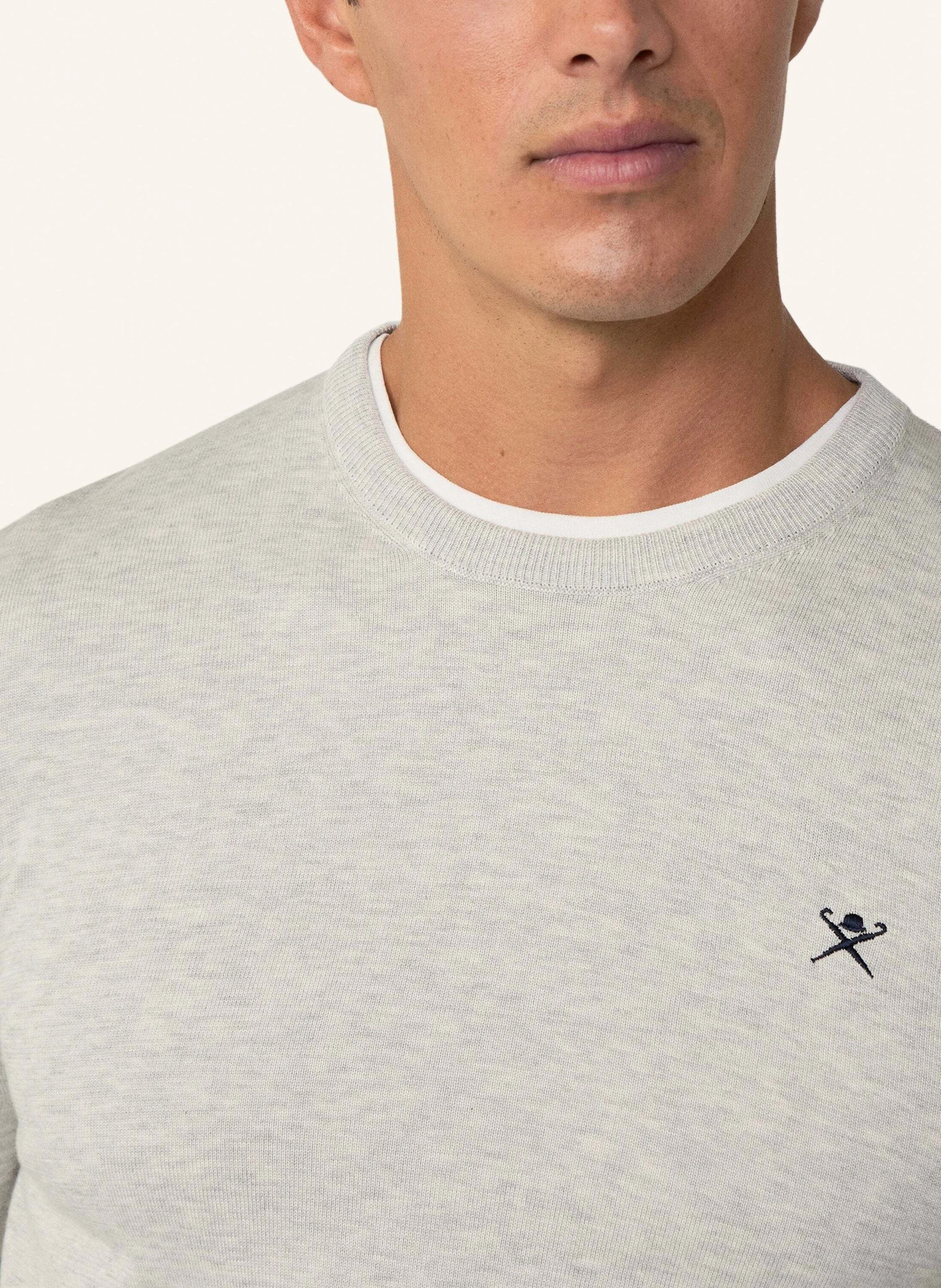 HACKETT LONDON Pullover COTTON SILK CREW