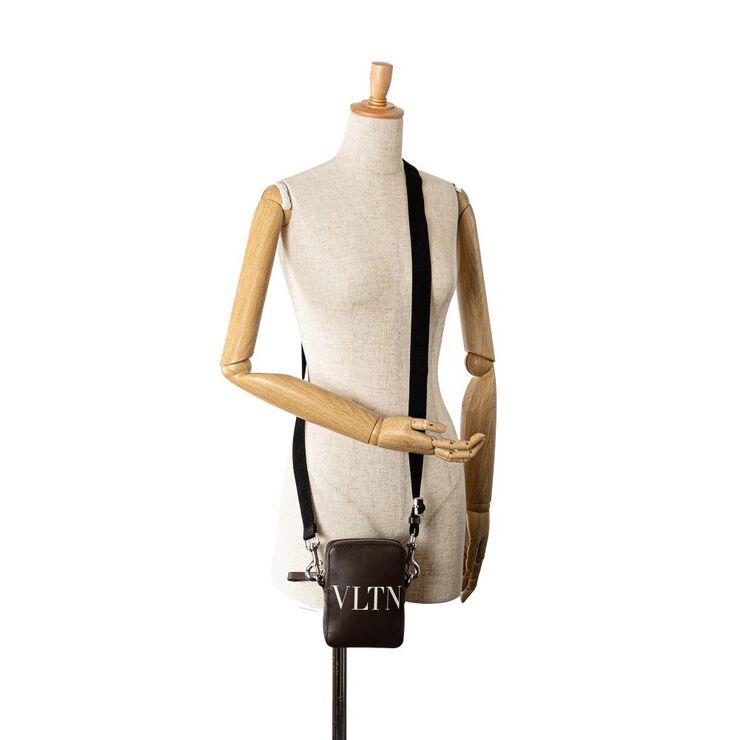 Valentino Vintage Valentino Crossbody Bag Brown
