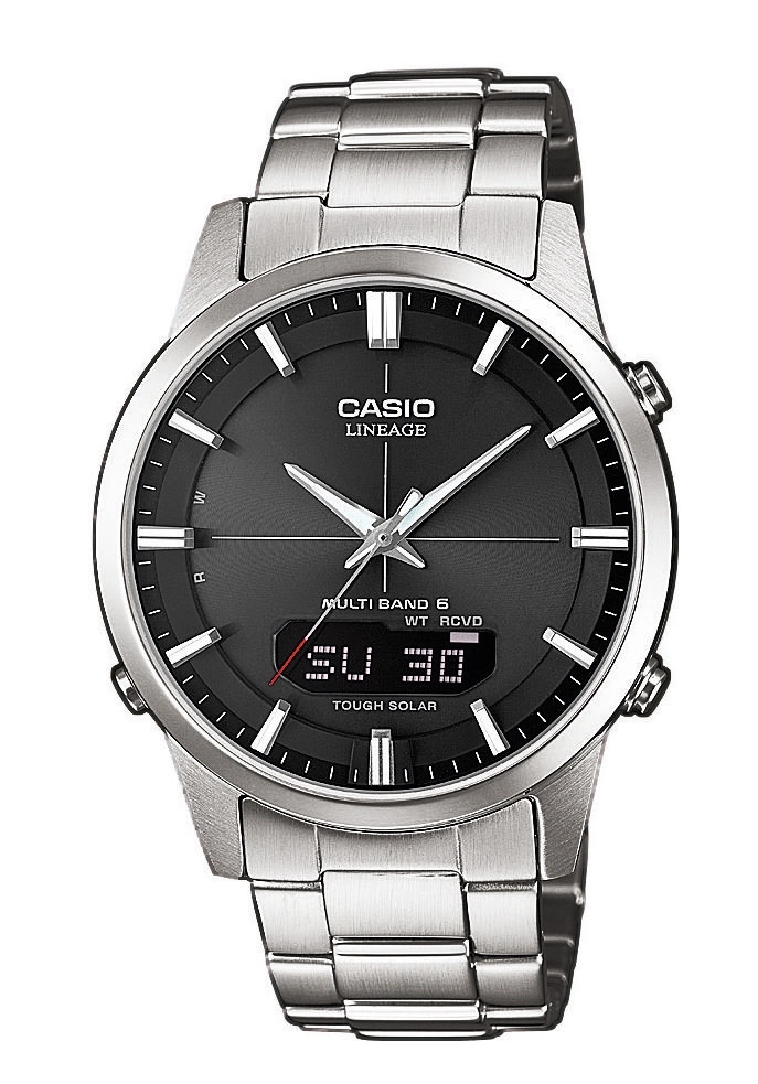 Casio Herren Funkuhr Silber LCW-M170D-1AER