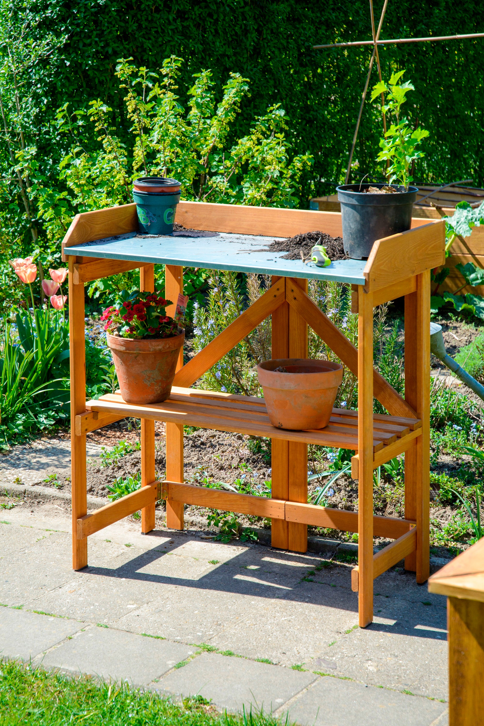 dobar Pflanztisch BxTxH: 85x44x89 cm