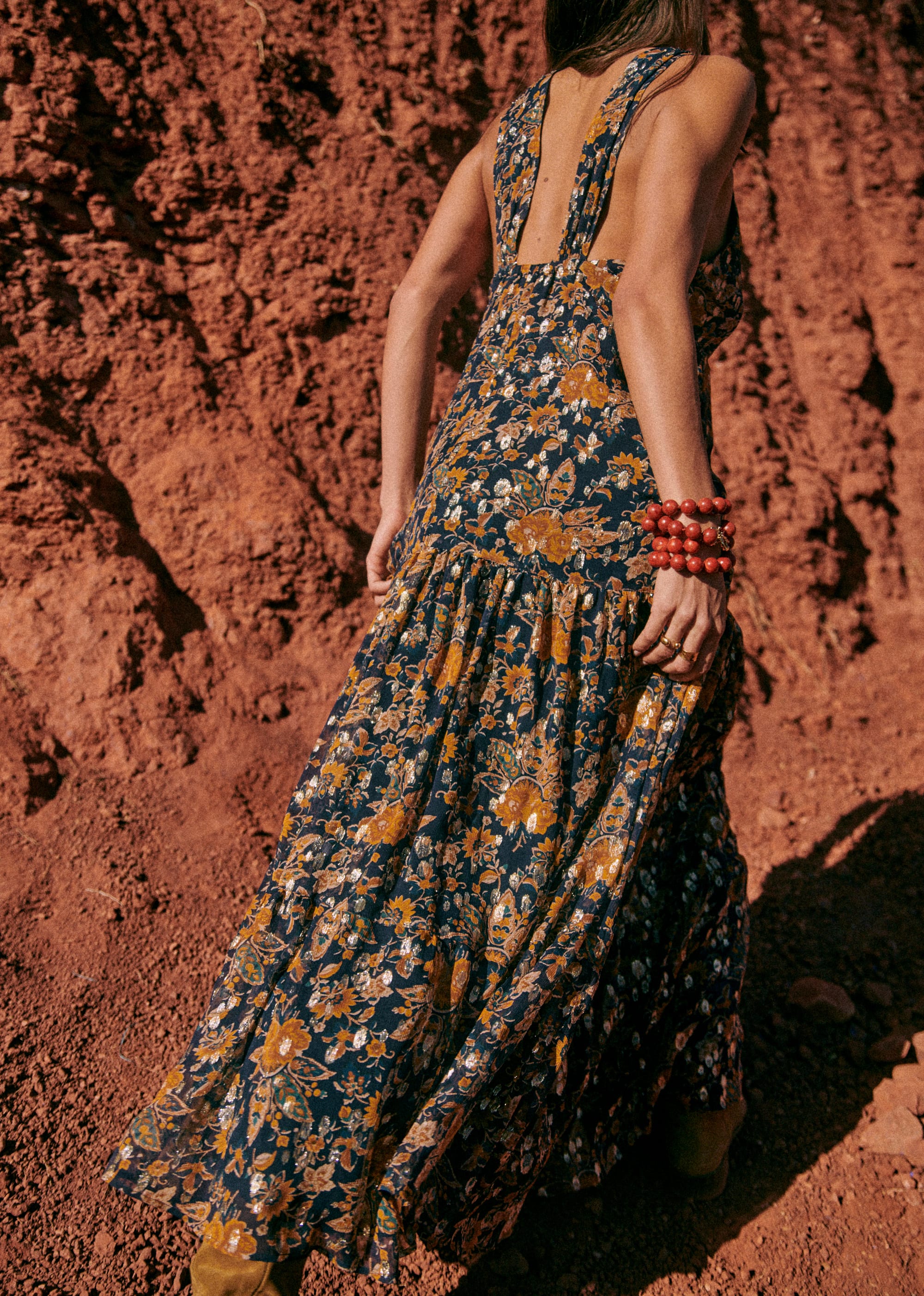 Robe Titania - Doha ocre - E-SHOP/ROBES 5905155