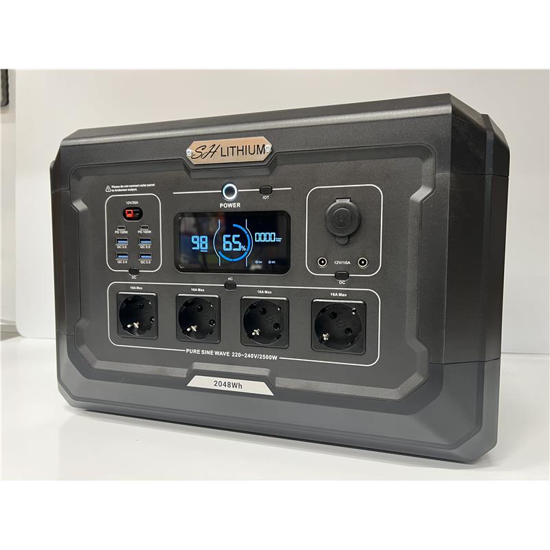 Station Portable Sh Lithium 2500W