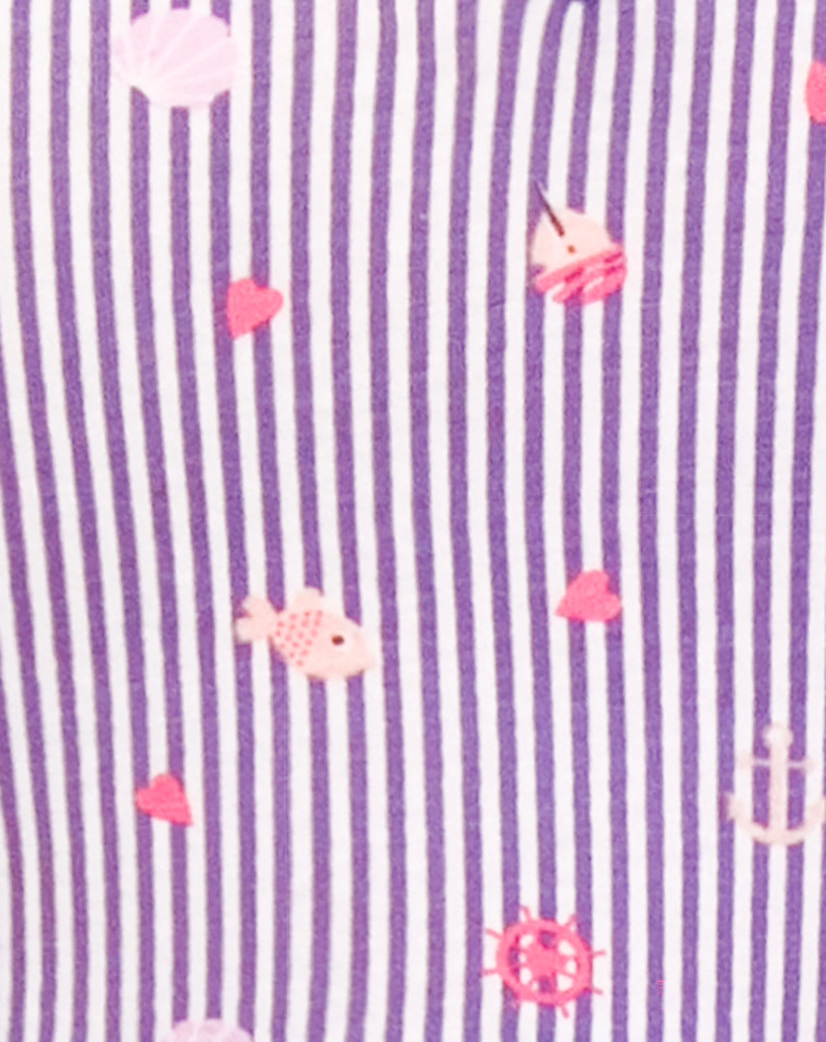 Kurzarmkleid HAPPY CRAB gestreift in jeans blue