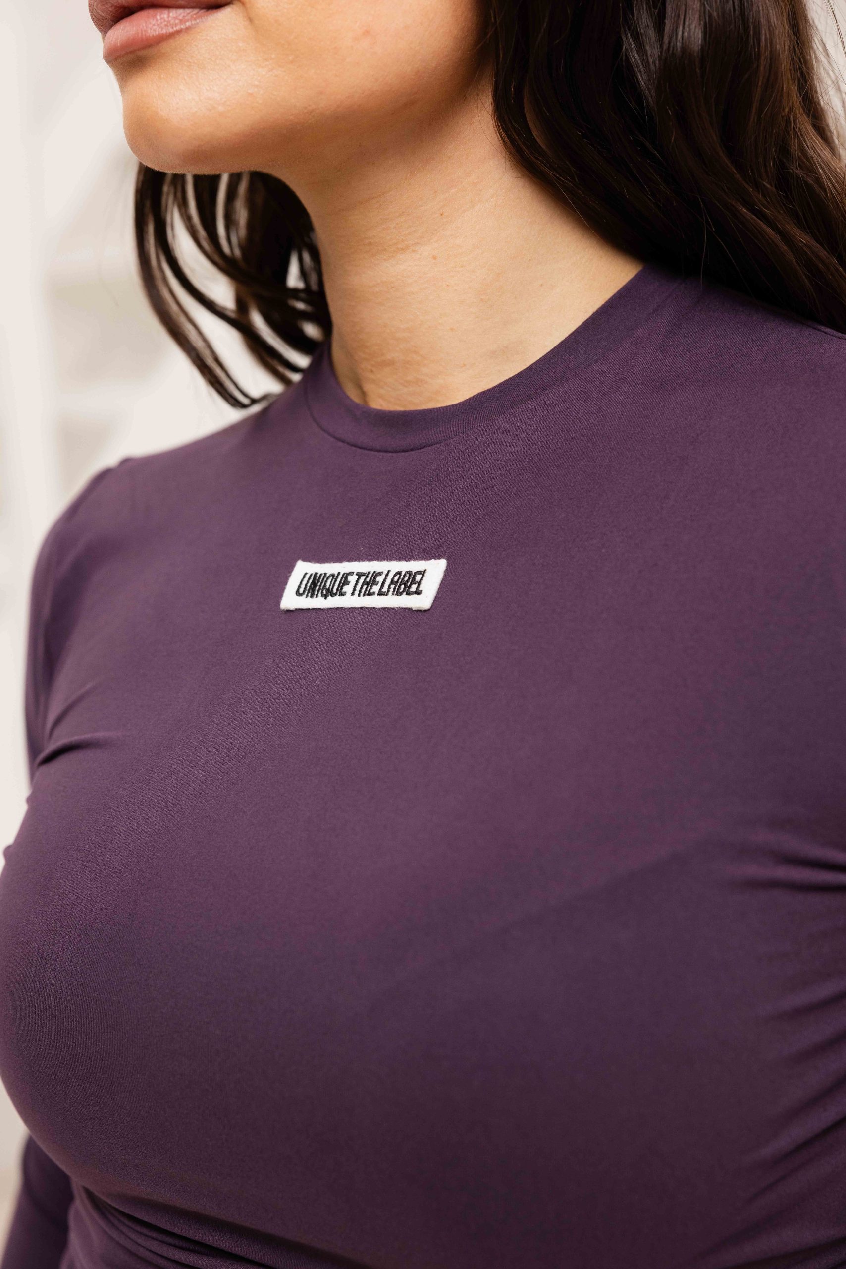 Unique The Label Nena Longsleeve Dames Paars