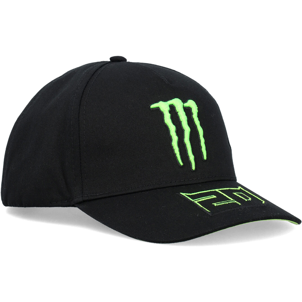 Fabio Quartararo - Casquette baseball Monster 20 Noir / Vert