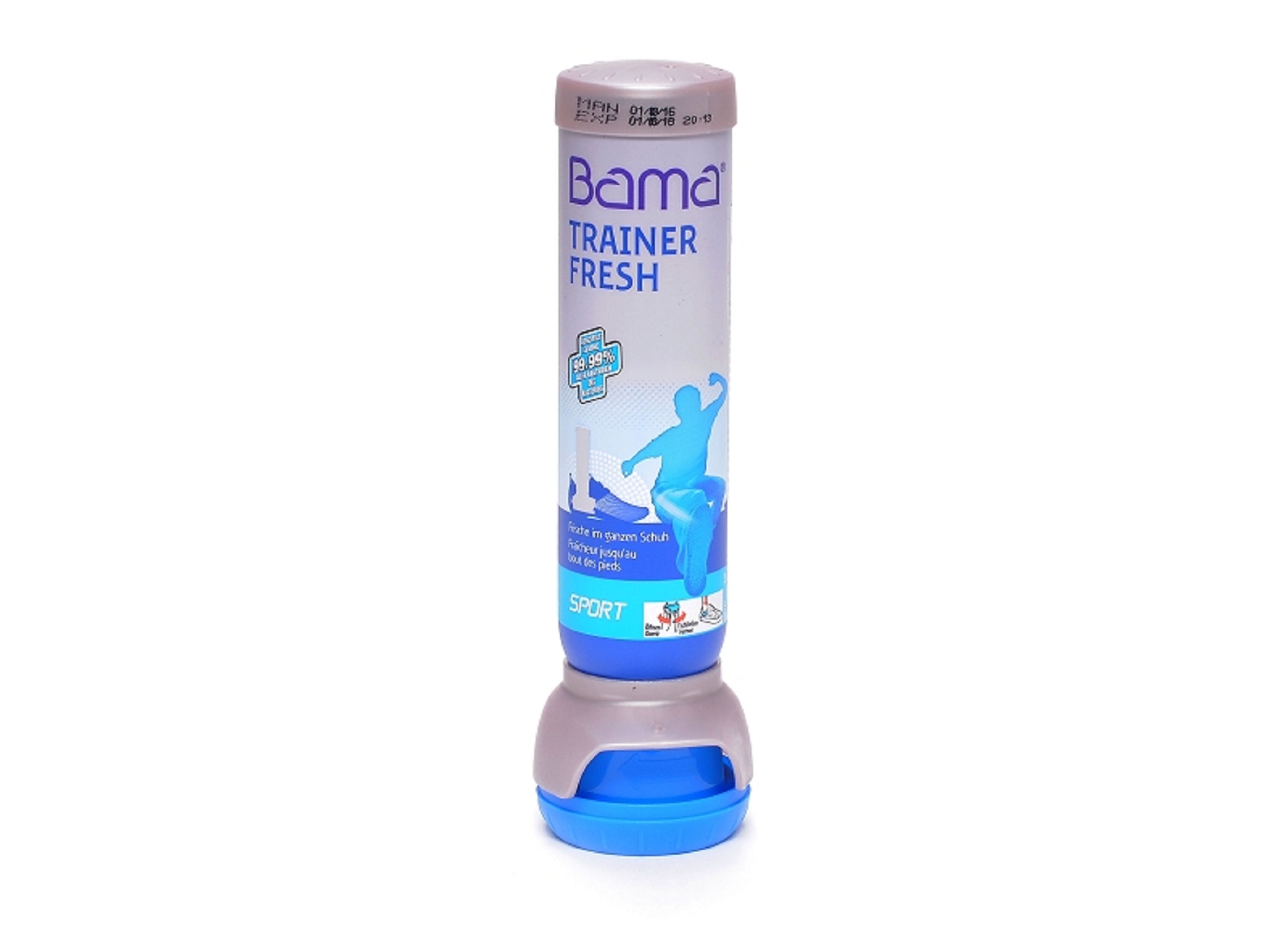 Deodorant pied incolore
