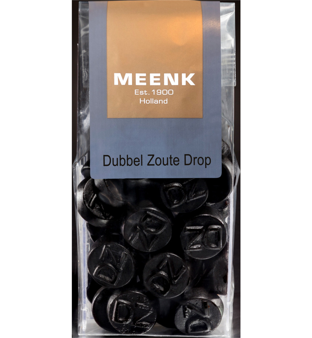 Meenk Dubbelzoute drop (180 gr)