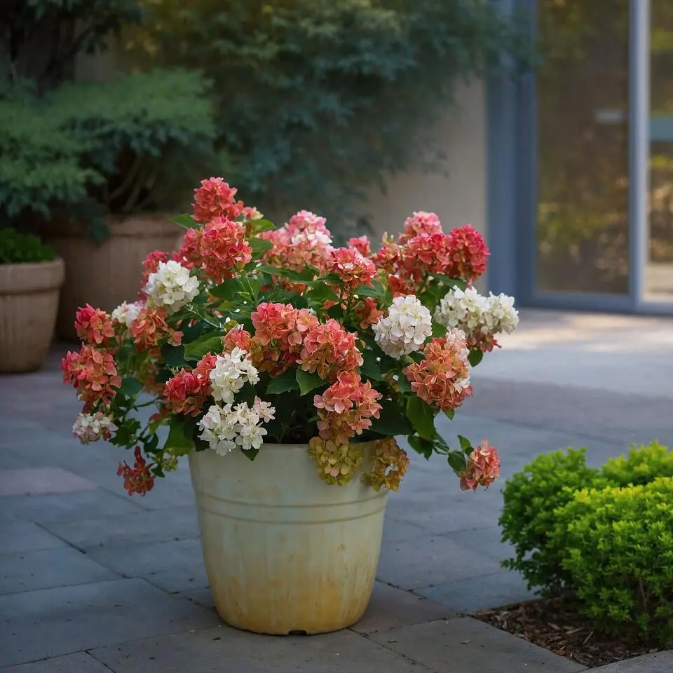 Pluimhortensia - Hydrangea paniculata 'Wim's Red' - Hoogte 25-40cm - ⌀19cm