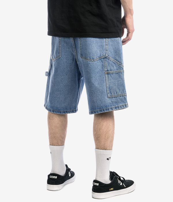 Butter Goods Weathergear Heavy Weight Denim Shorts (washed indigo)