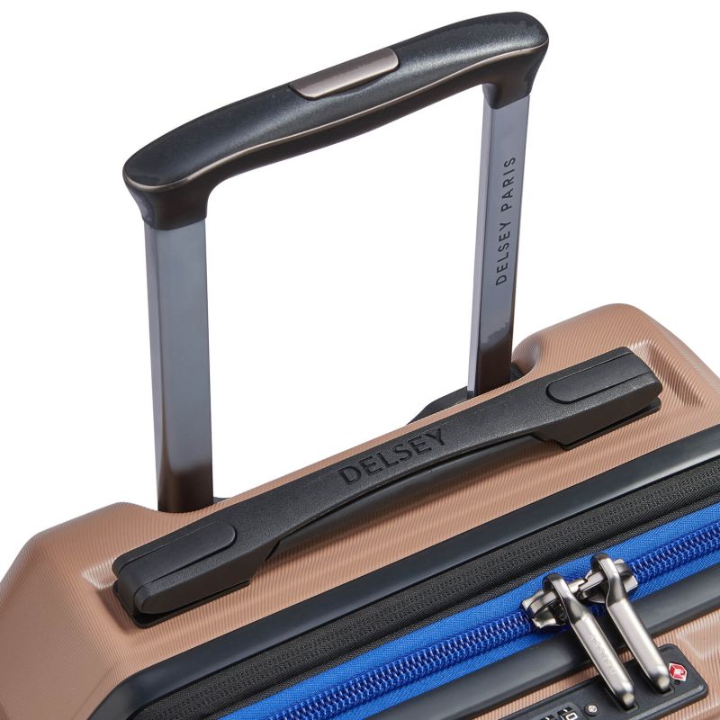 Valise cabine rigide Rempart Extensible 55 cm Beige