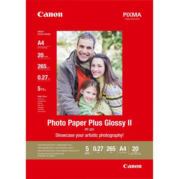 Canon Papel Foto Plus PP-201 A4 (20 folhas)