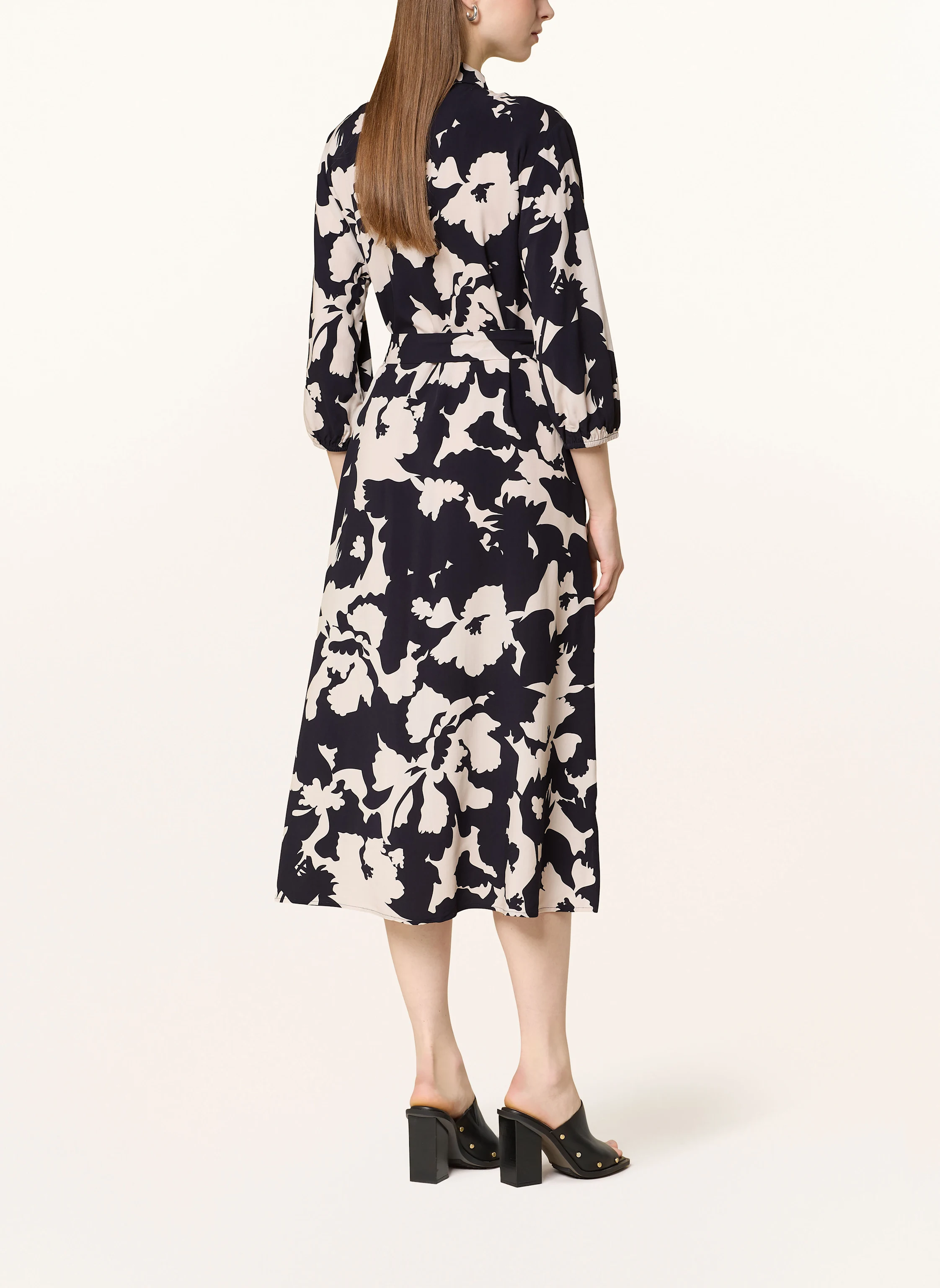 comma Hemdblusenkleid mit 3/4-Arm