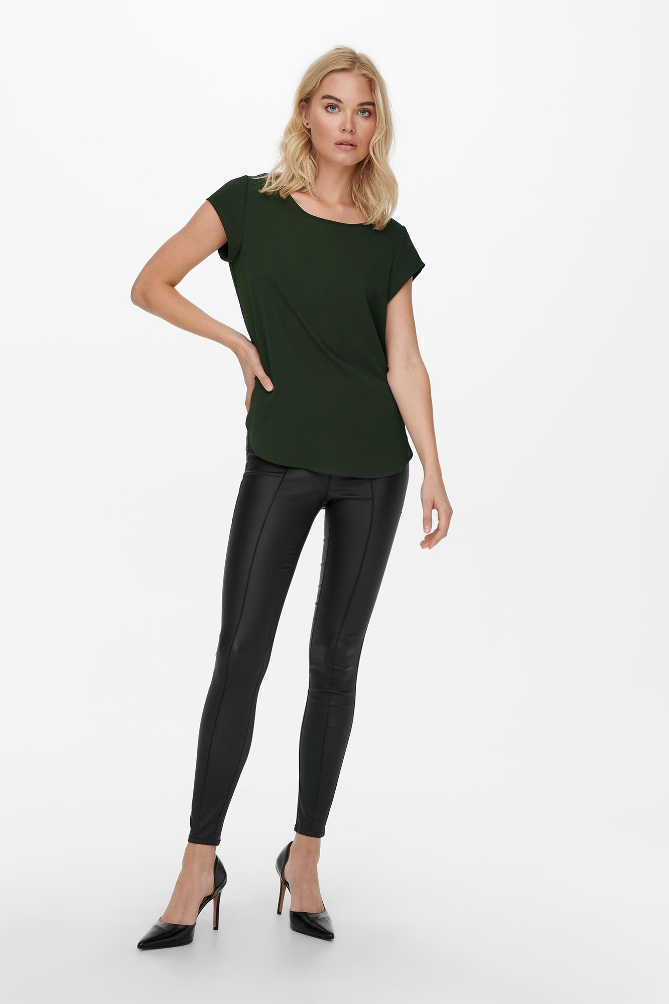 Blusa de manga curta