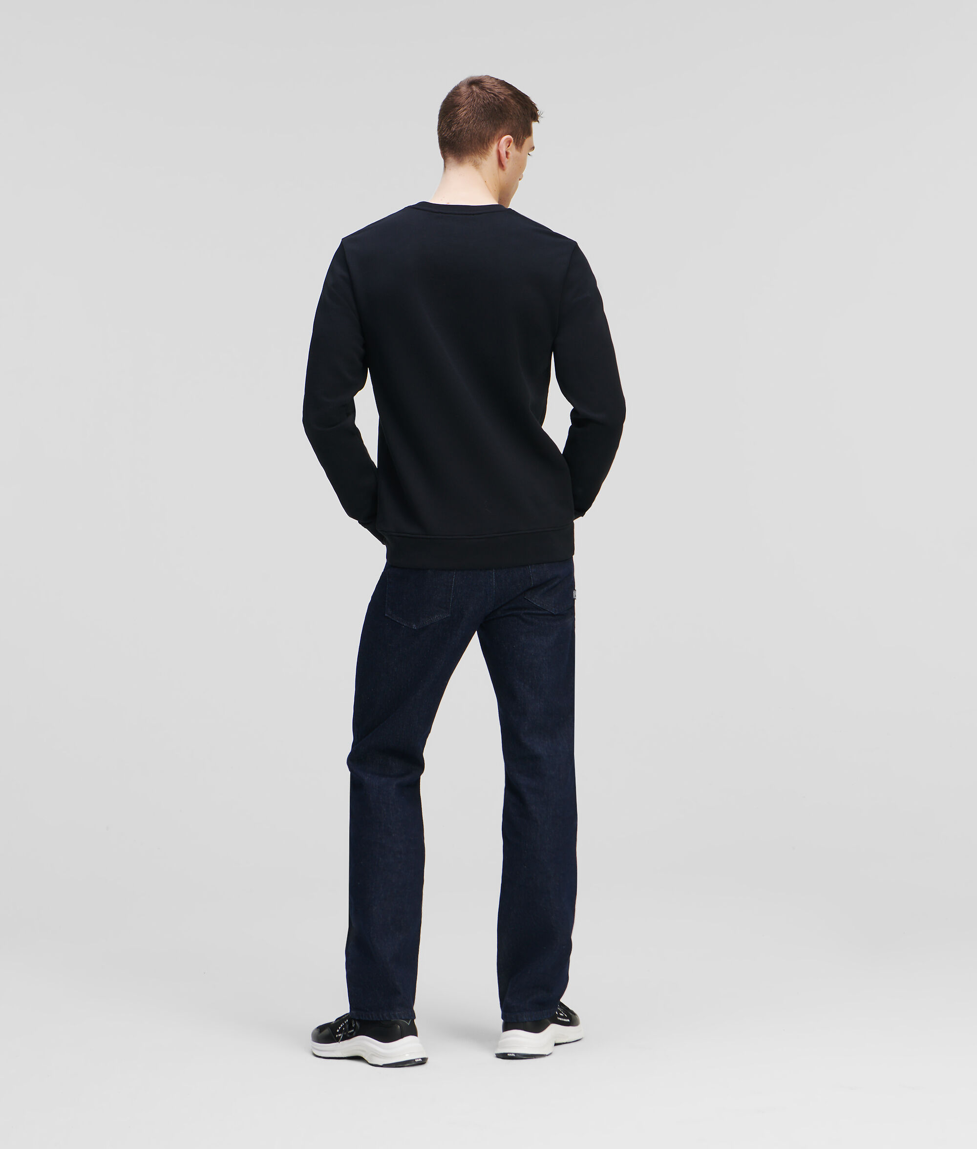 SWEAT-SHIRT ATHLEISURE À GROS LOGO KARL