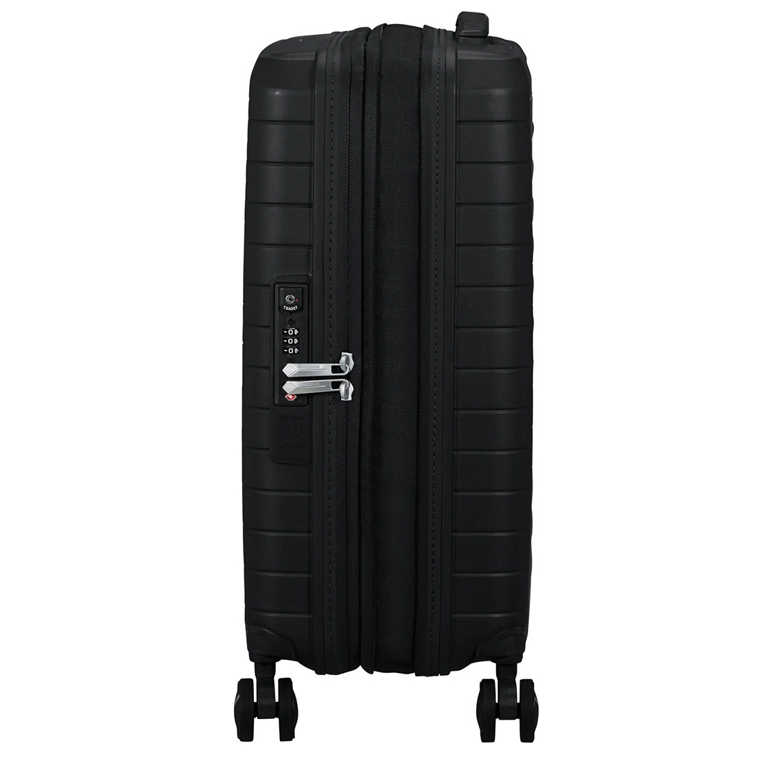 American Tourister Fastforward Spinner 55 EXP Flash Black