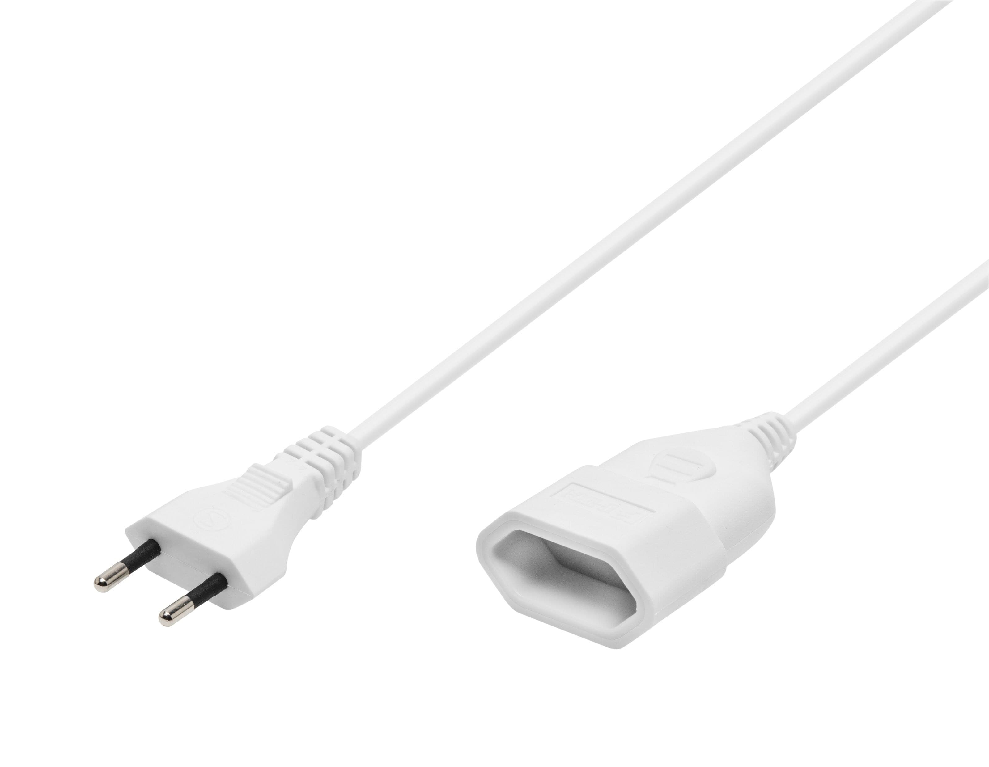 Luxorparts Ujordet skjøteledning 2,5 m (EU) 2-pk.