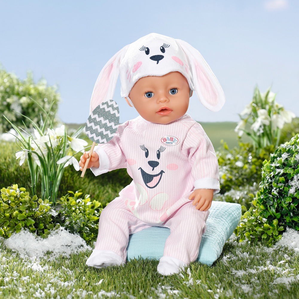 BABY geborener Kuschelanzug Hasenoutfit
