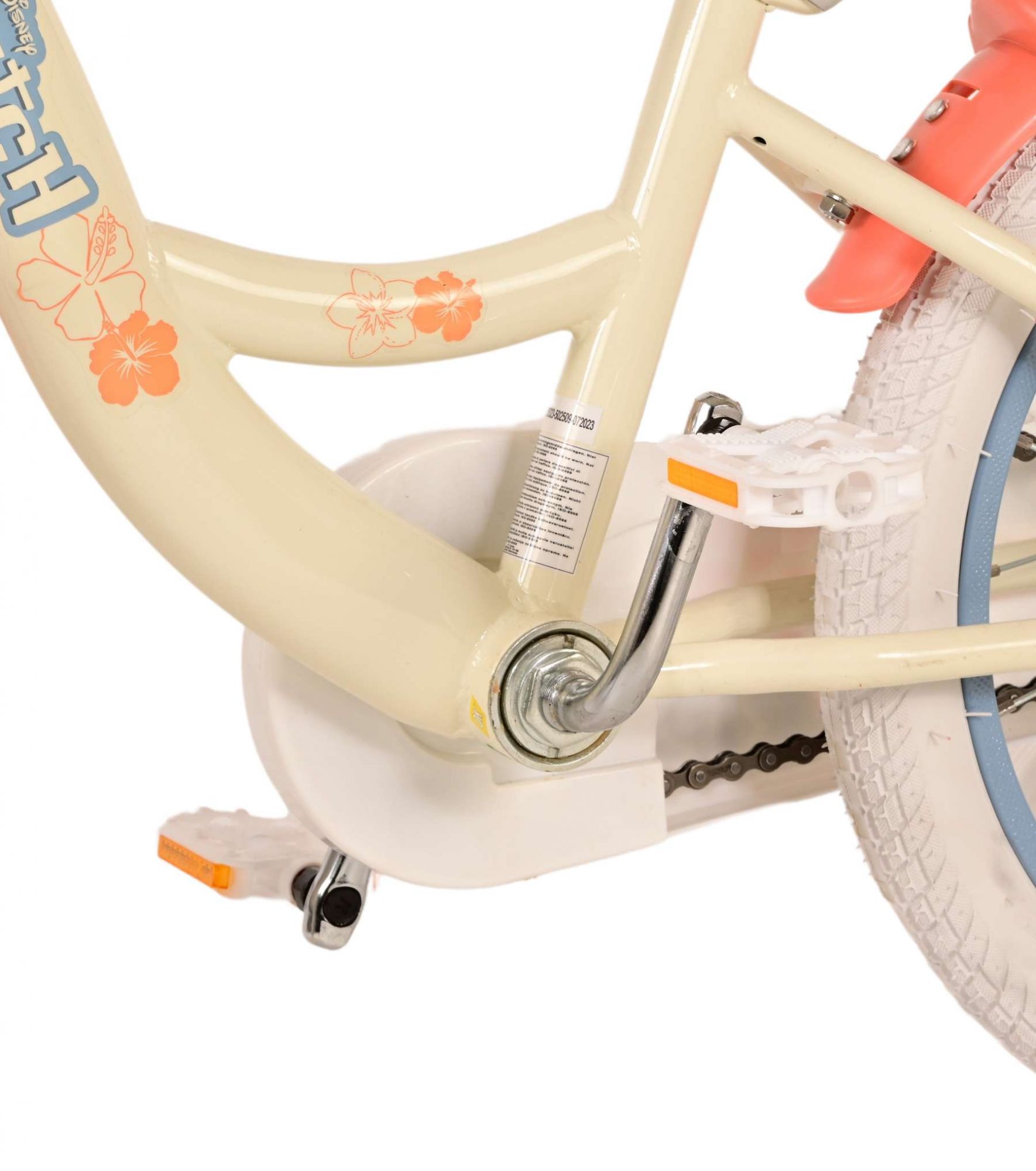Kinderfahrrad Disney Stitch für Mädchen 16 Zoll Kinderrad in Blau