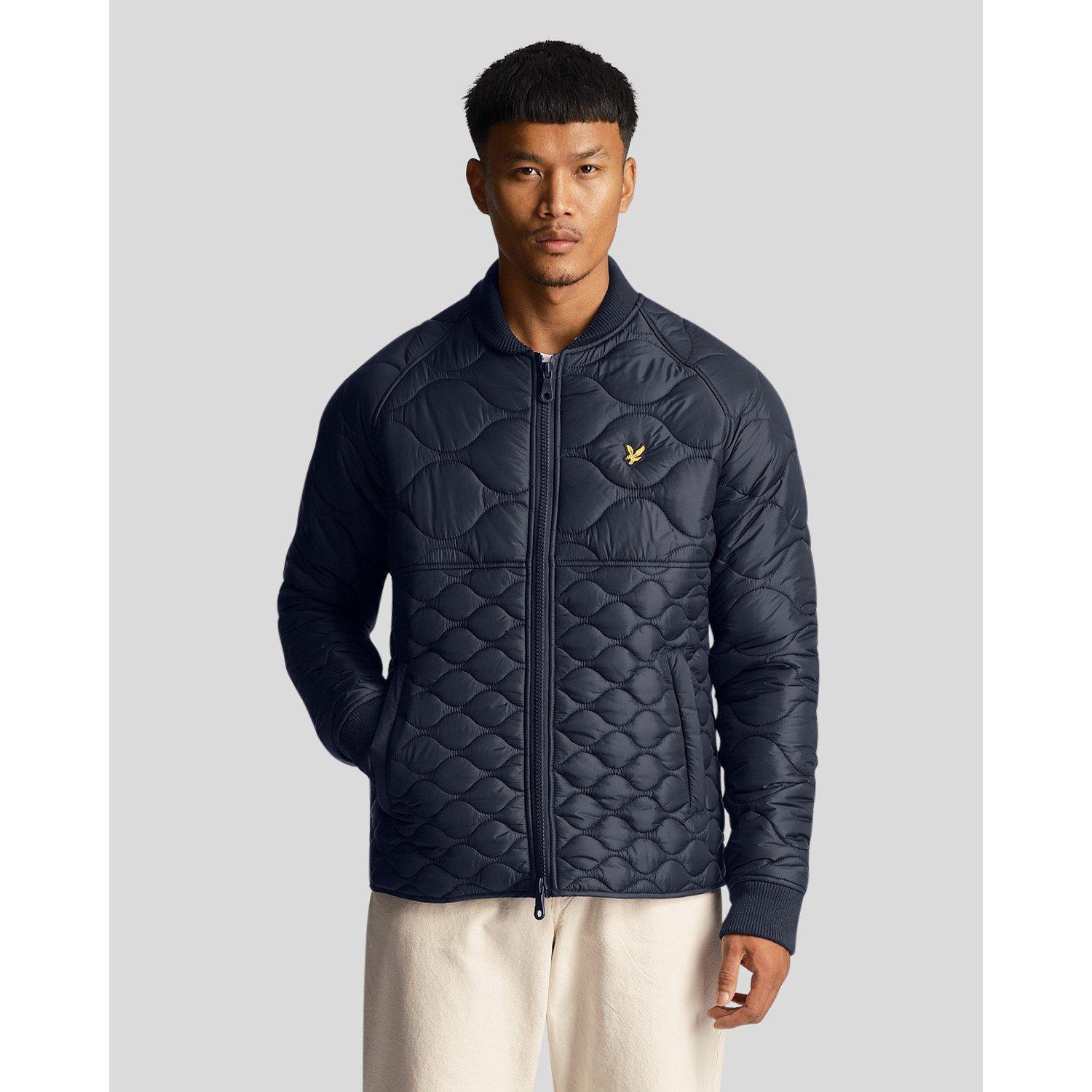 Lyle and Scott Quilted Bomber Jacket