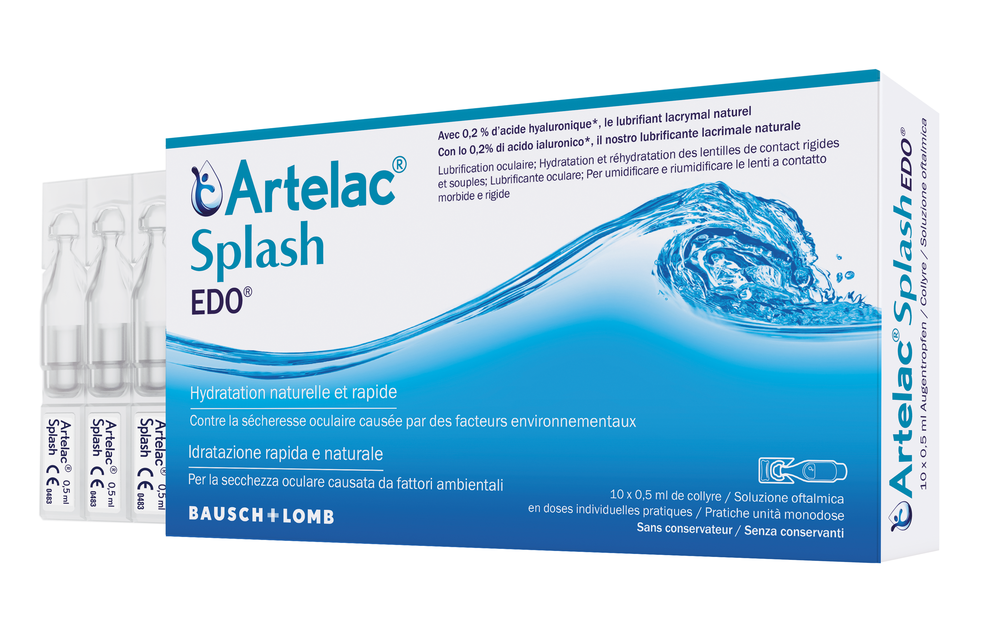 ARTELAC Splash EDO Gtt Opht Monodos 0.5 ml