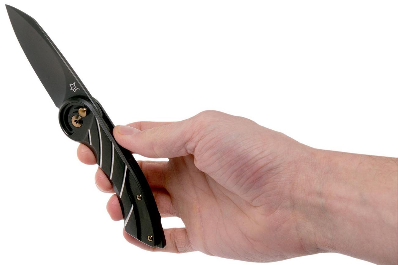 Fox Knives Radius FX-550 TiB Titanium Black zakmes