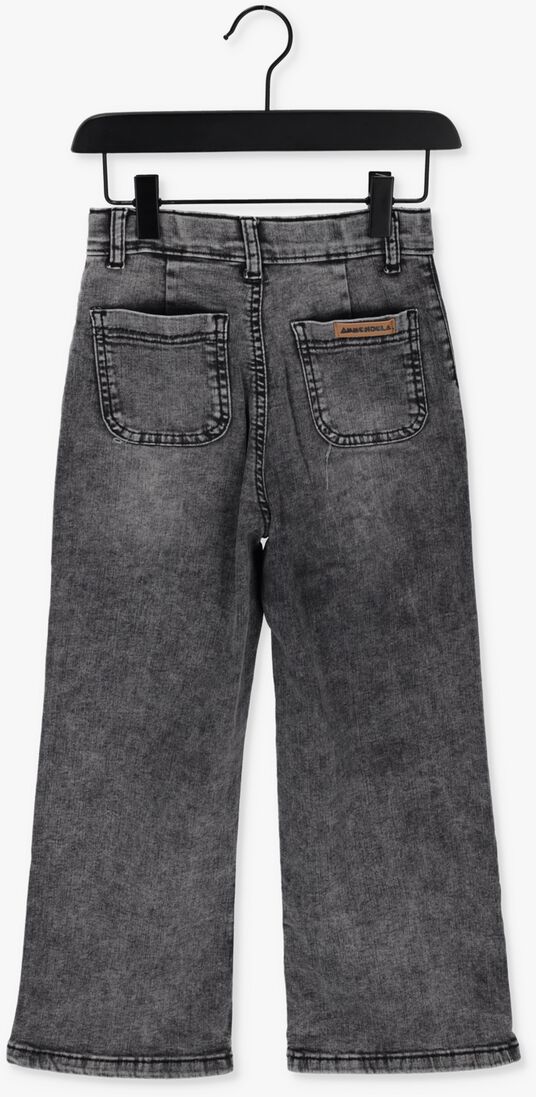 AMMEHOELA grijze ammehoela wide jeans am.puckdnm.05