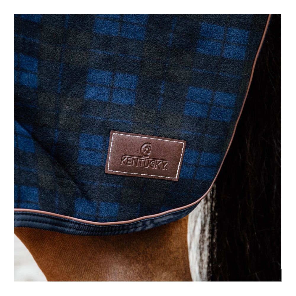 Kentucky HEAVY FLEECE - Couvre-reins check printing