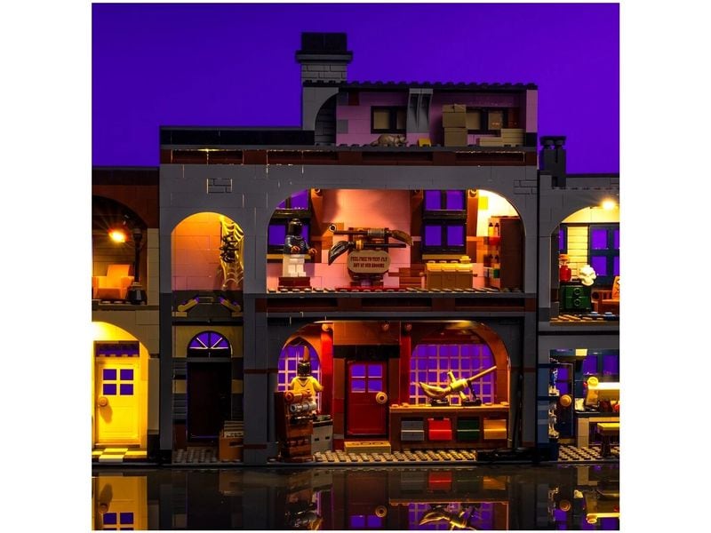 Light My Bricks LED-Licht-Set für LEGO® Winkelgasse 75978 Beleuchtungs-Kit