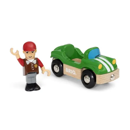BRIO Sportwagen mit FahrerD