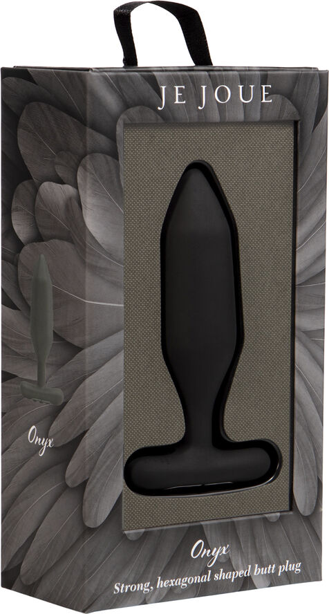 Je Joue Onyx Vibrerende Buttplug Med Fjernbetjening Sort