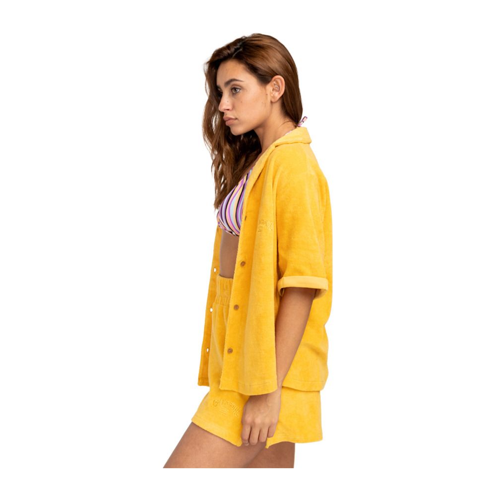 Billabong WHITE SANDS - Chemise Femme golden peach