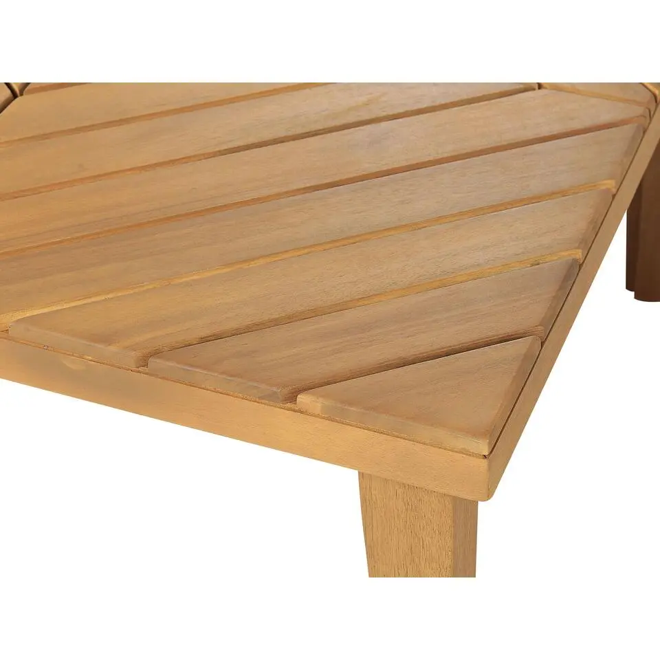 BARATTI - Tuintafel - Lichte houtkleur - 70 x 70 cm - Acaciahout