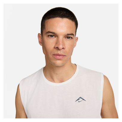 Débardeur Nike Solar Chase Blanc Homme