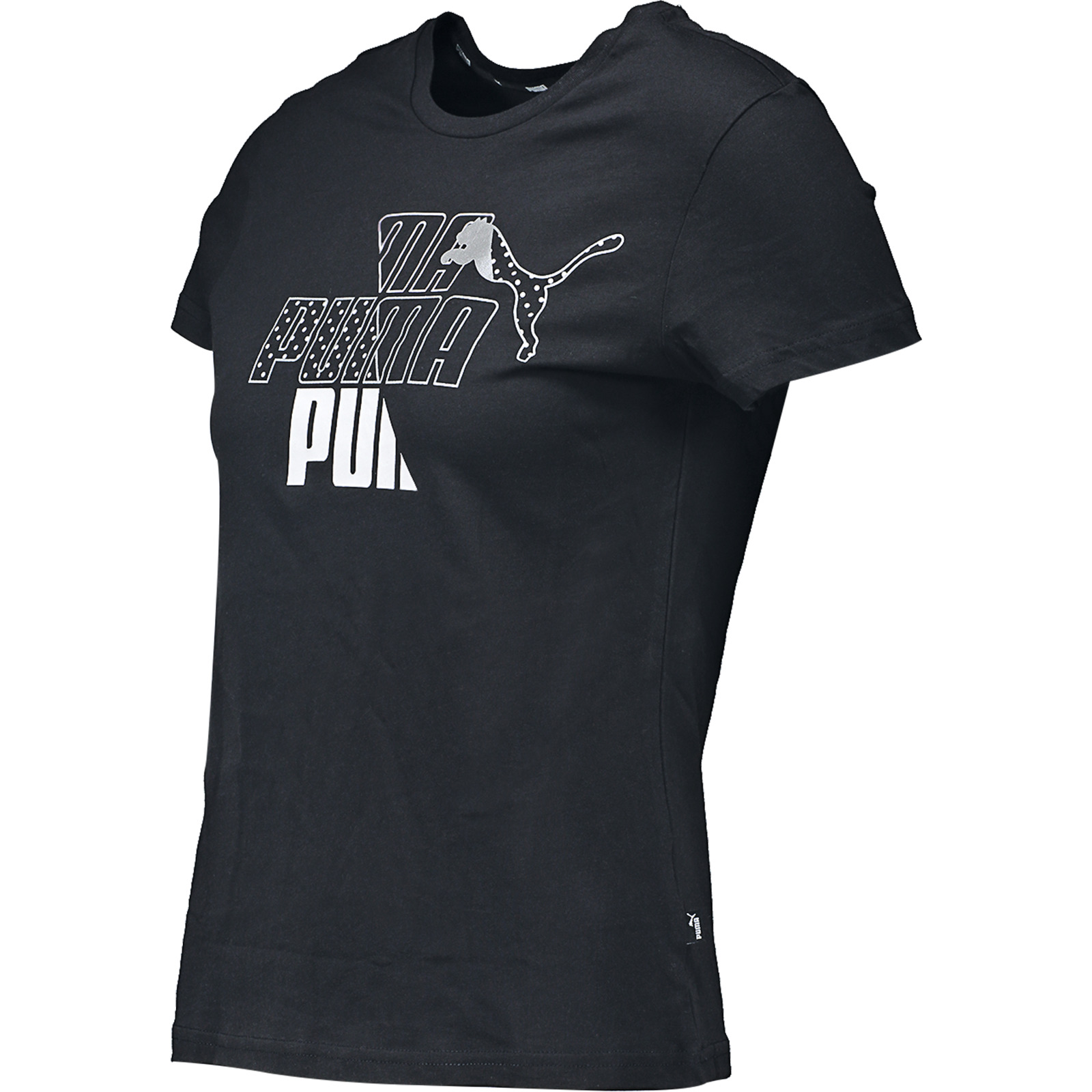 Puma Graphic Tee Da, pink, Large