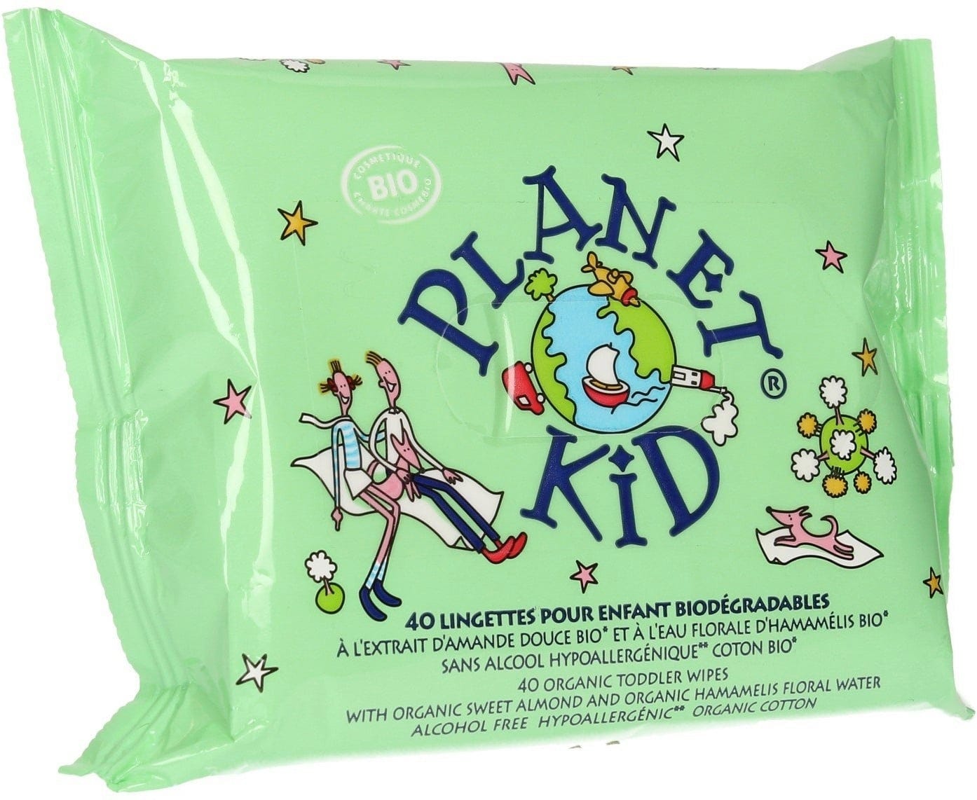 Planet Kid  Organic Wipes 40 Stk., 40 Stück (40 Stk)