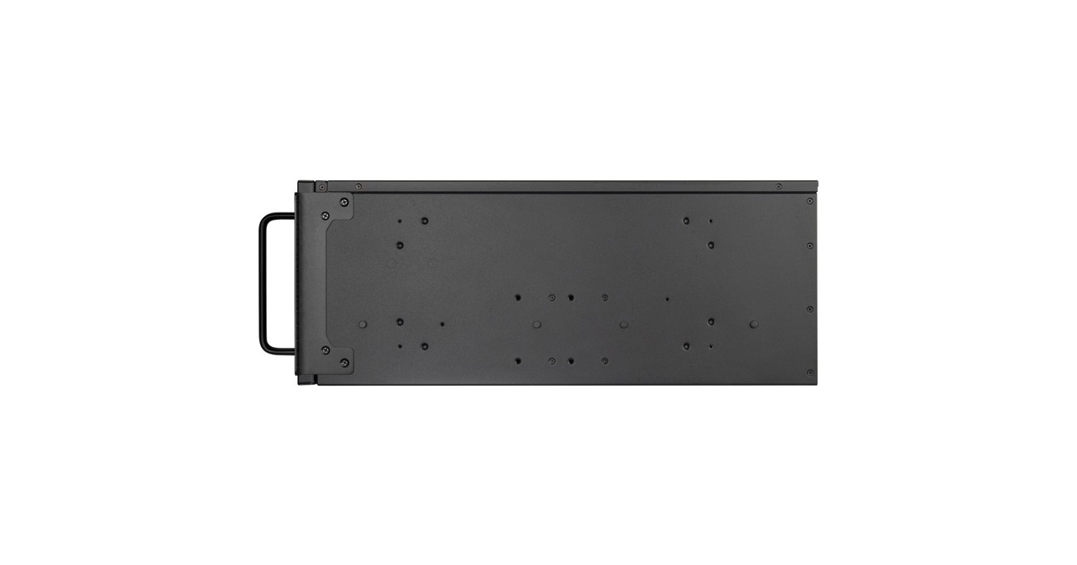 SilverStoneRM52 server behuizing  (Zwart | 2x USB-A | 1x USB-C)