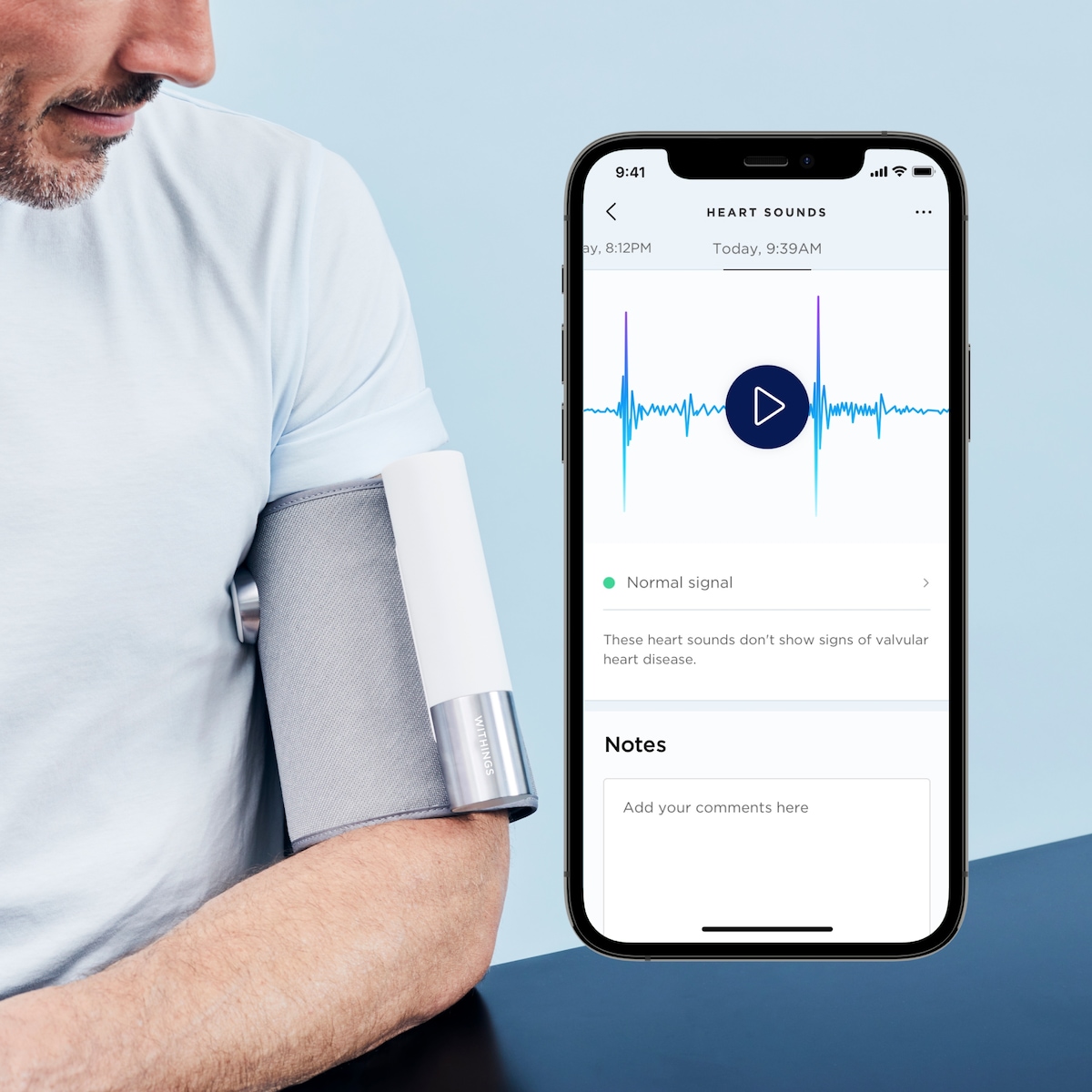 Withings Core smart blodtrykksmåler WITBPM550067
