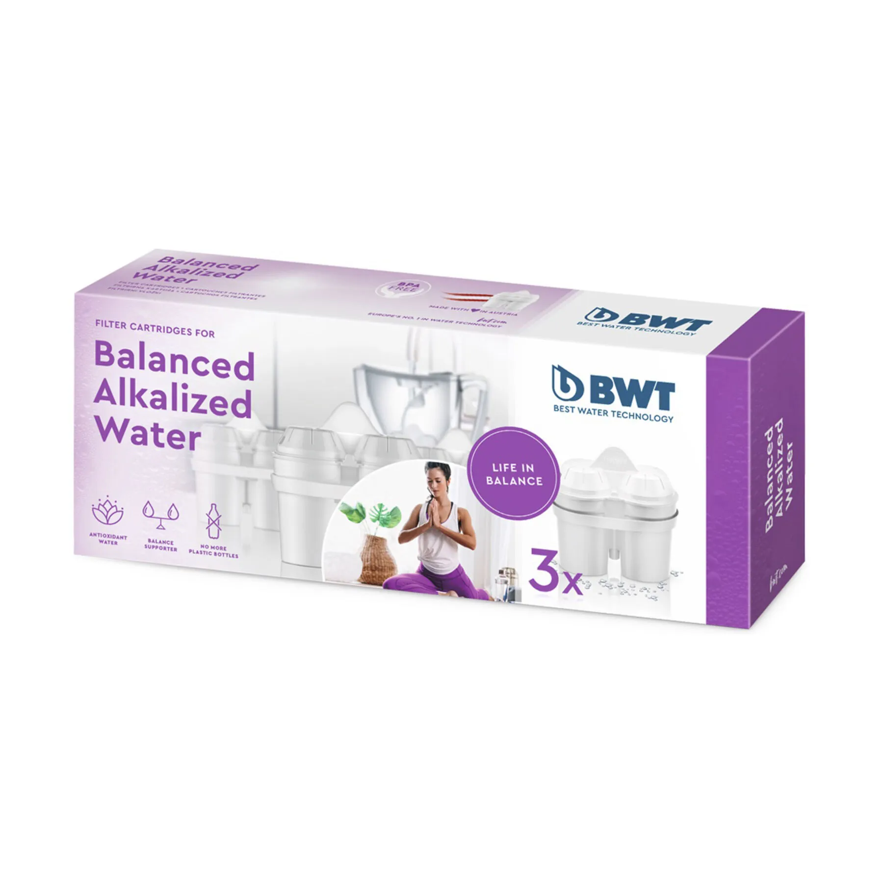 BWT Filter til BWT Kande - 3 stk.