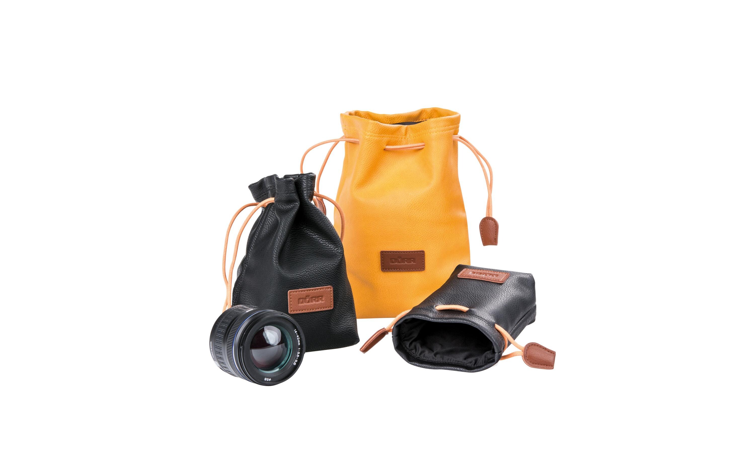 Objektivtasche SKIN L SchwarzDörr Objektivbeutel SKIN L