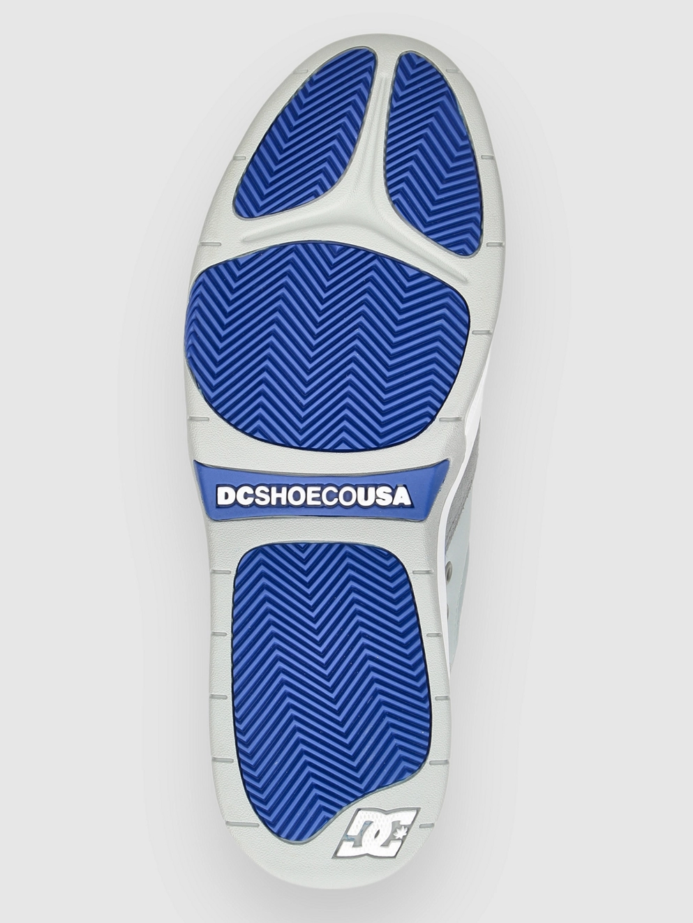 DC Ascend Skate Shoes white/grey/blue