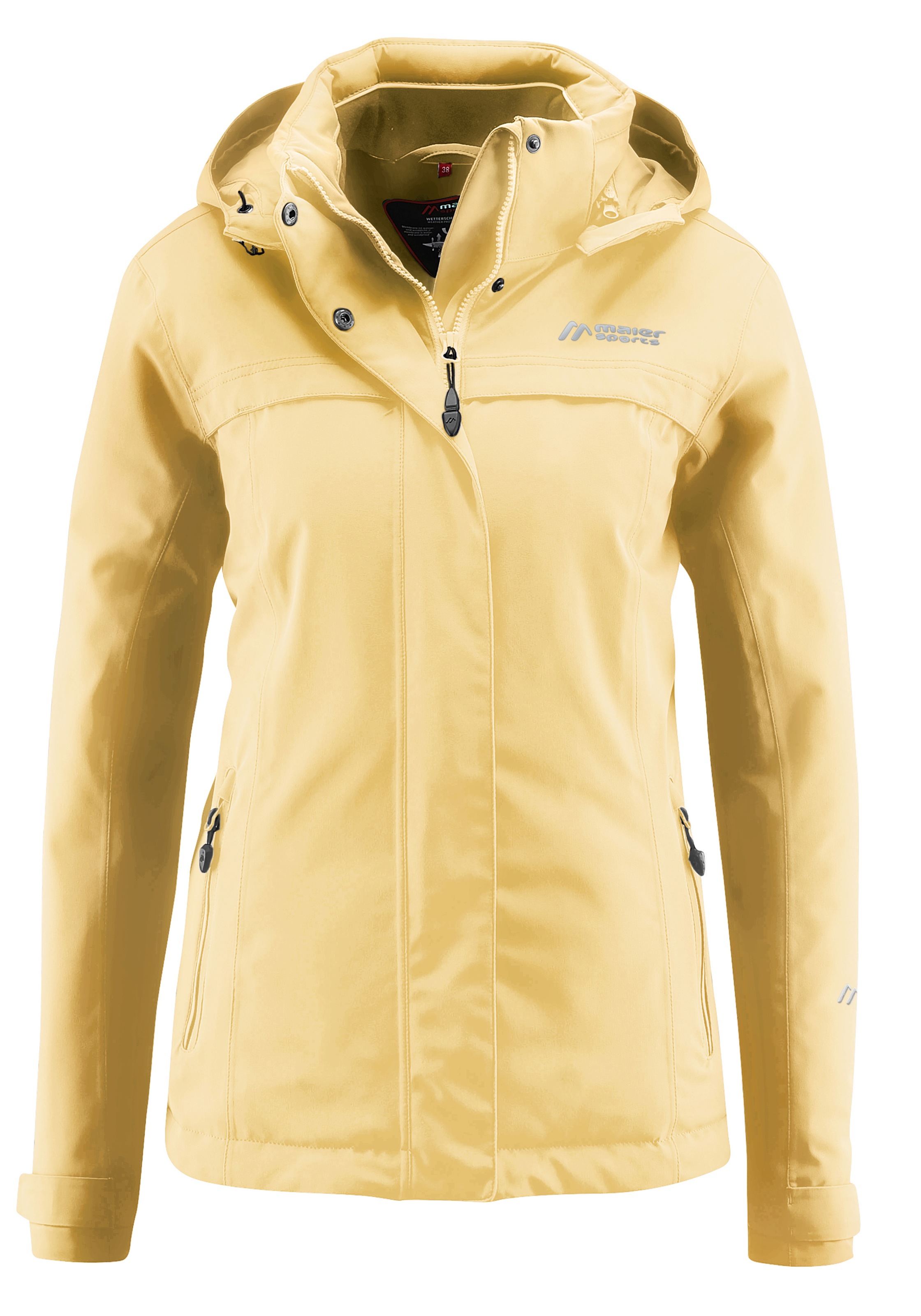 Maier Sports Allwetterjacke »DA-JACKE MTEX EL. LISBON« mit Kapuze