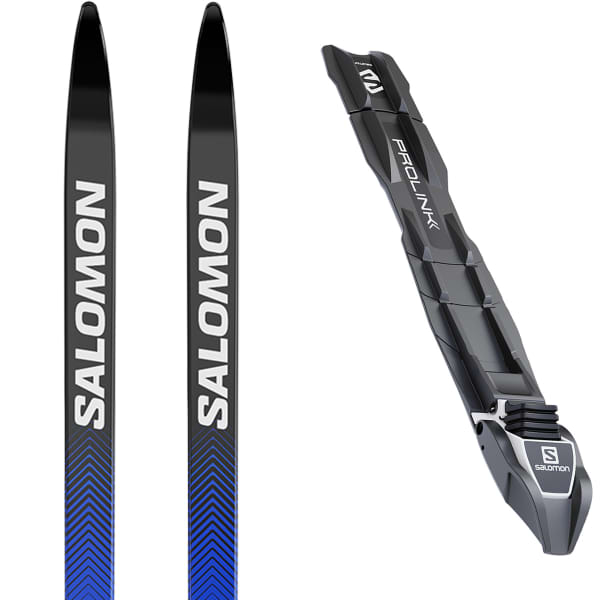 Pack ski de fond SALOMON RC+ GRIP JR BLUE/BLACK