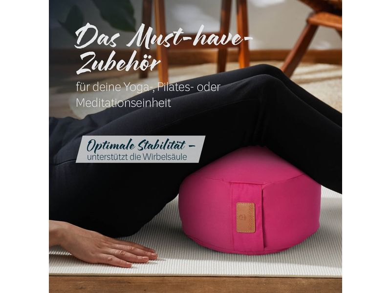 DoYourYoga Yoga-Kissen Vishnu Pink Yoga-Zubehör