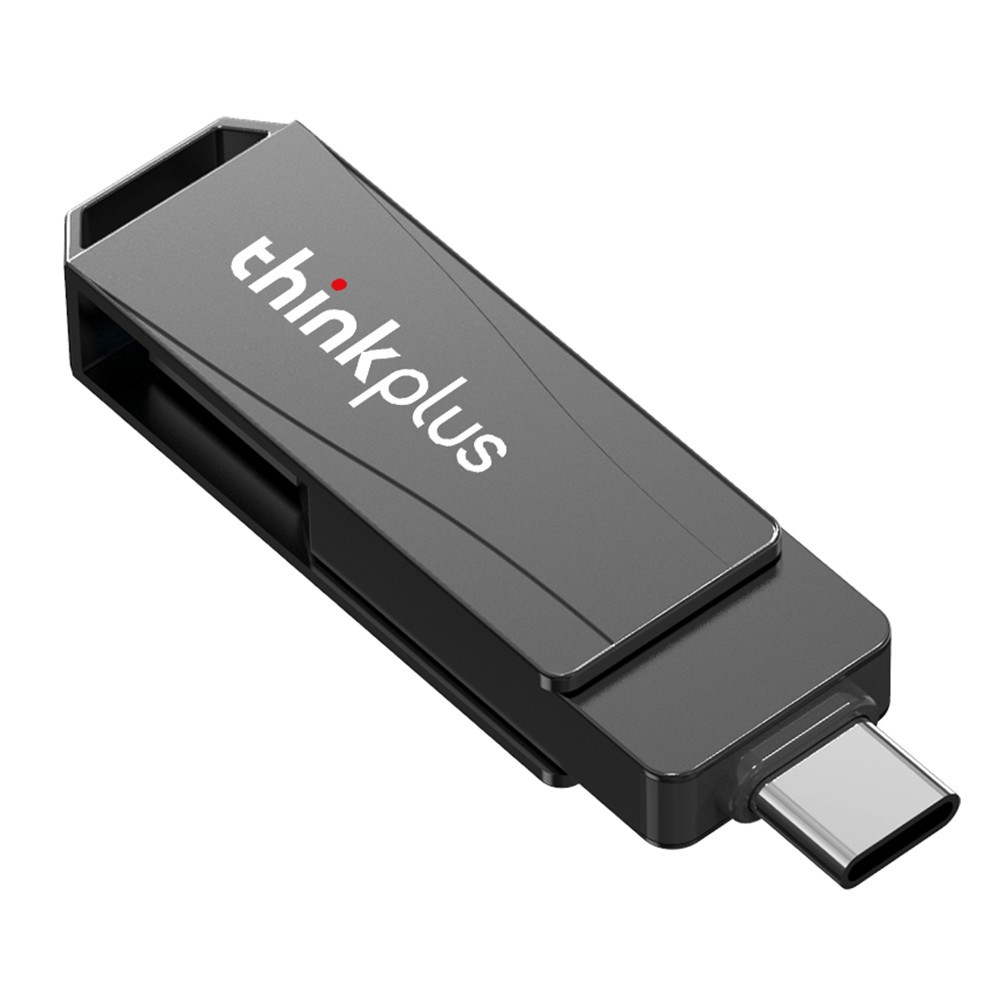(128GB) Thinkplus USB C / USB 3.1 Speicher Stick Flash Drive (100MB/s) - Grau